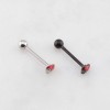 MELTING LOVE HEART 316L SURGICAL STEEL TONGUE BARBELL